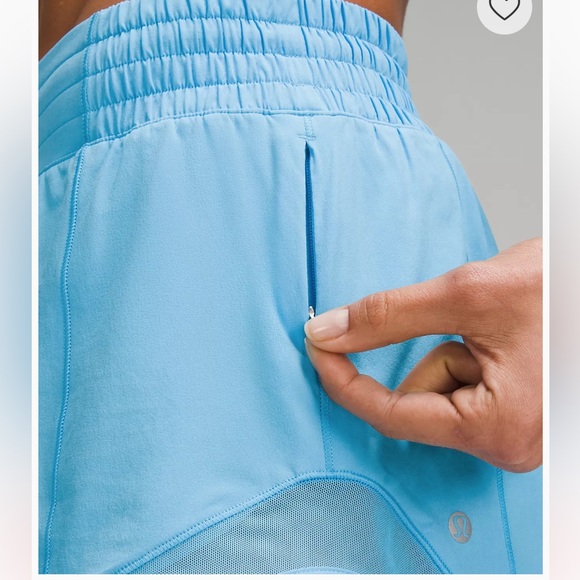 Hotty Hot High-Rise Lined Short 2.5" kayak blue - Picture 5 of 8